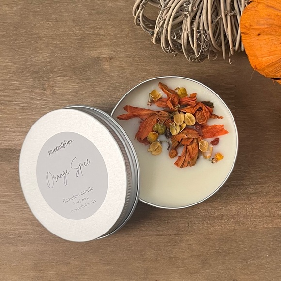 Handmade Other - Orange Spice Flameless Candle 3 oz| Room Refresher Soy Wax Melt